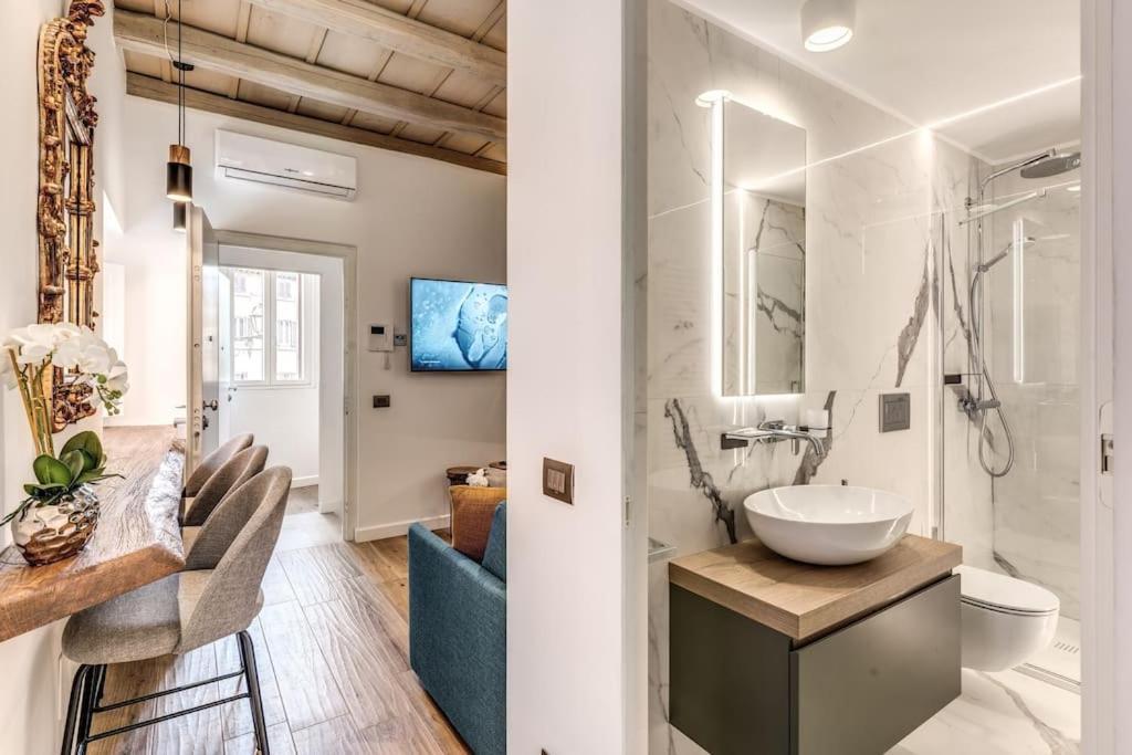 Piazza Dei Renzi Trastevere Building 4 Bedroom With Terrace Appartamento Roma