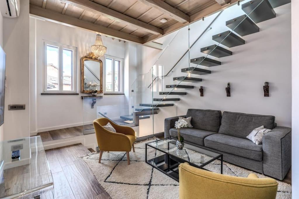 Piazza Dei Renzi Trastevere Building 4 Bedroom With Terrace Roma